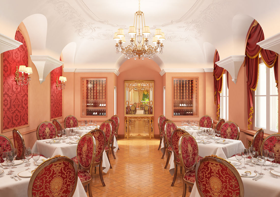 Restaurant im Hotel Schloss Rabenstein Zwiesel